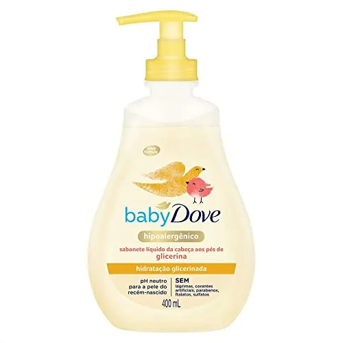 [Rec] Baby Dove Sabonete Líquido Hidratação Glicerinada 400 ML