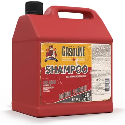 Shampoo Gasoline Premium 2.5 Litros Barbearia Barba E Cabelo