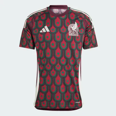 Camisa 1 México 24 Adidas Masculina