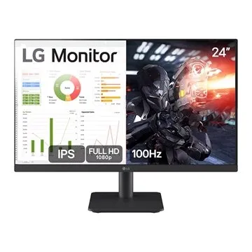 Monitor FULL HD 24" LG Gamer 24MS500-B - LED, IPS, HDMI, 100Hz