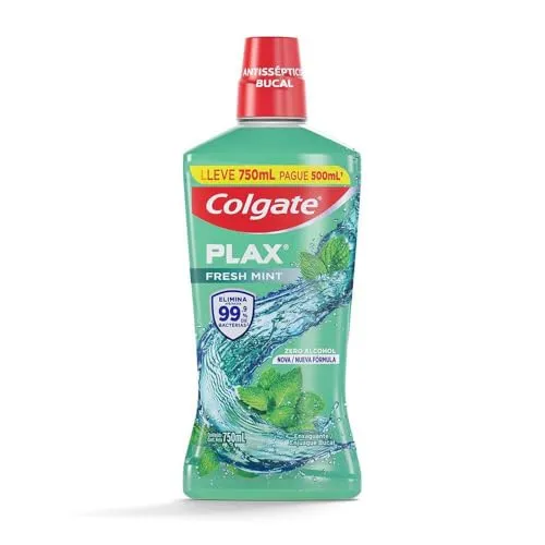 [Rec] Enxaguante Bucal Colgate Plax Fresh Mint 750ml