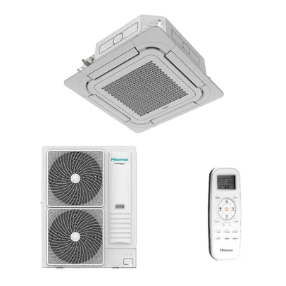 Ar Condicionado Split Cassete 4 Vias Hisense Inverter 56.000 Btus Quente e Frio 220v R-32