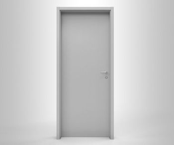 Kit Porta Pronta Semioca Branco UV Giro Esquerda 62cm x 2100x35mm Batente 90 a 140mm Eucatex