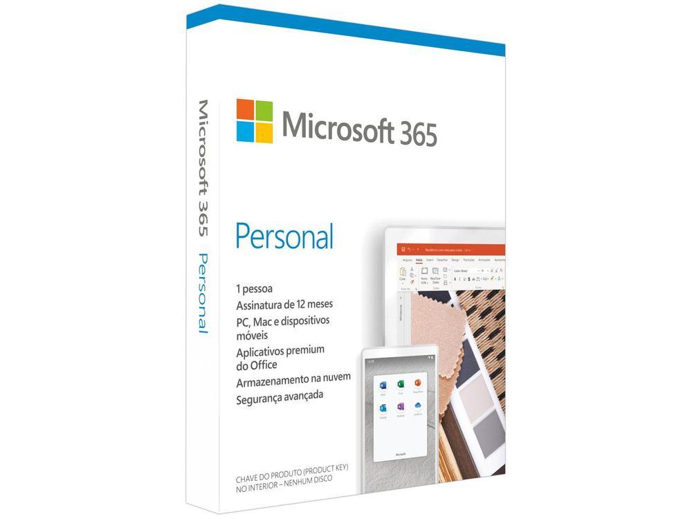 (Magazine Luiza) Microsoft 365 Personal Office 365 - 1 Ano