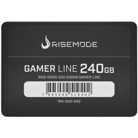 SSD Rise Mode Line, SATA, 240GB, 2.5, Leitura: 535MB/s, Gravação: 435MB/s, Preto - RM-SSD-240