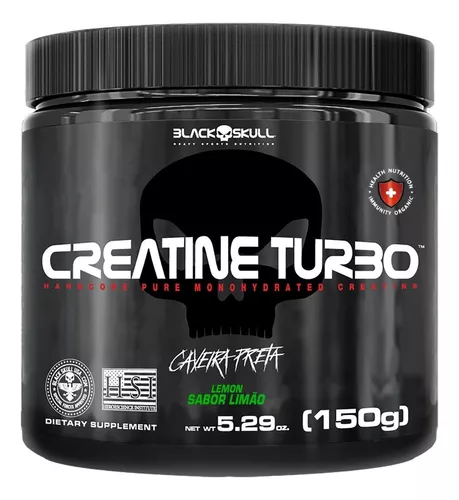 Creatina turbo - 150g Creatina turbo Limón 150g Calavera Negra