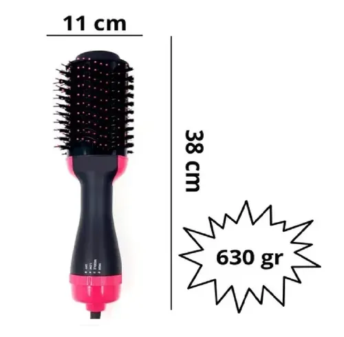Escova Secadora Profissional Seca Alisa E Modela Cabelo Com Cabo