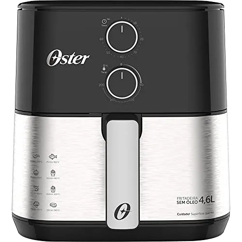 Air Fryer Oster OFRT520 - Fritadeira Sem Óleo, 220V