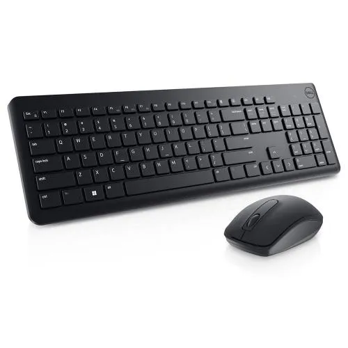 Teclado E Mouse Sem Fio Dell Km3322w, Usb, Abnt2, Preto - 580-Bbbb