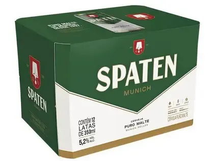 [Levando 2 Pack R$58] Cerveja Spaten Puro Malte Munich Helles Lager
