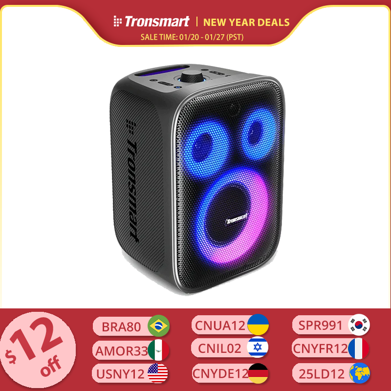 [ Do Brasil] Caixa de Som Tronsmart Halo 200 Bluetooth 120W