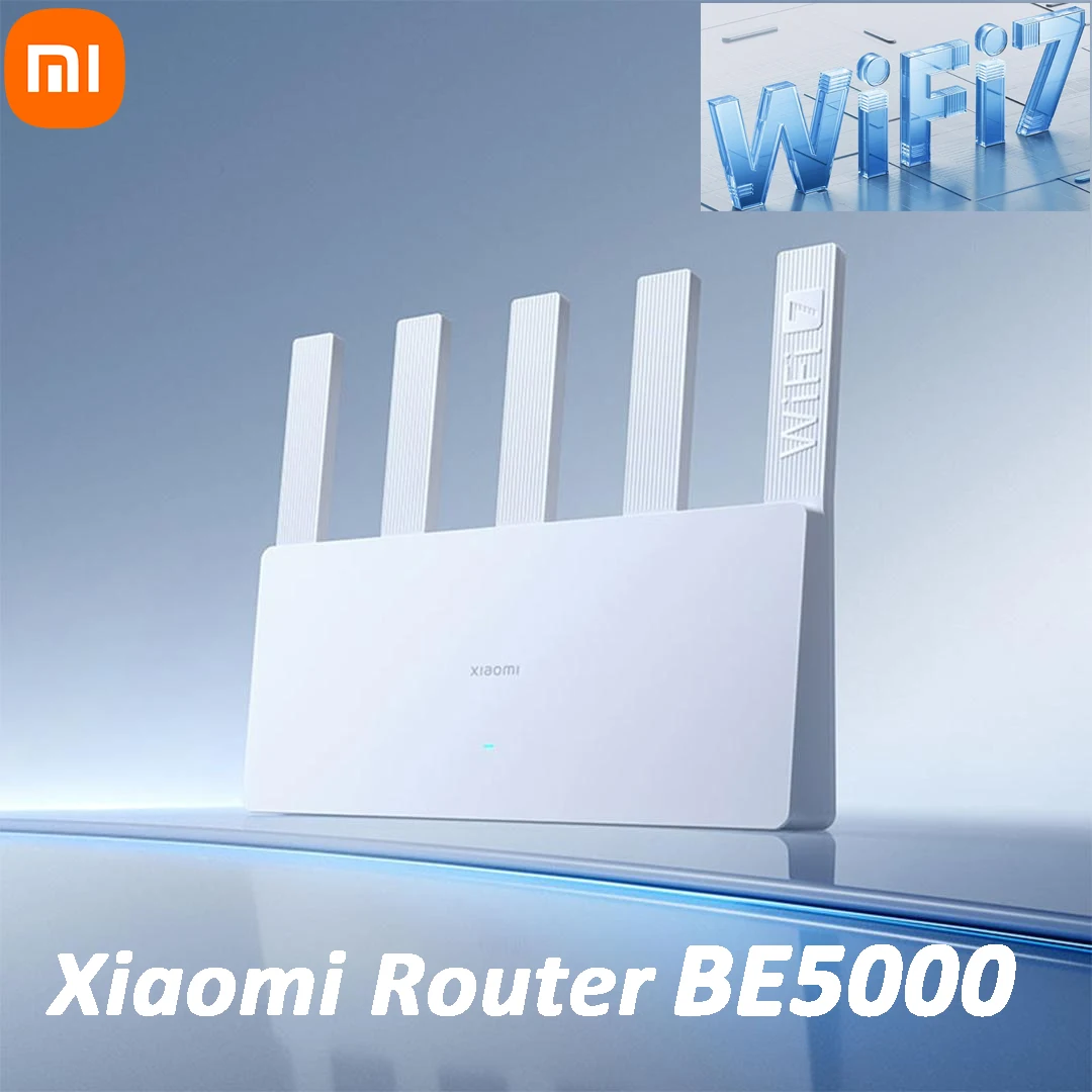 [R$265 "MOEDAS"] Roteador Xiaomi BE5000 Gigabit Wi-Fi 7 5011Mbps #Aliexpress 🇨🇳