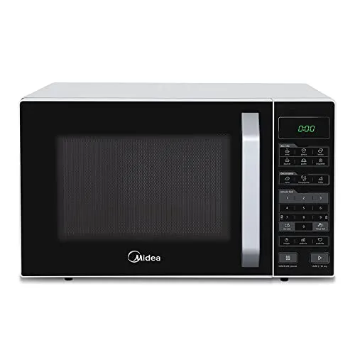 Micro-ondas 27 Litros Branco e Preto Midea LED 127V MXSA27P1