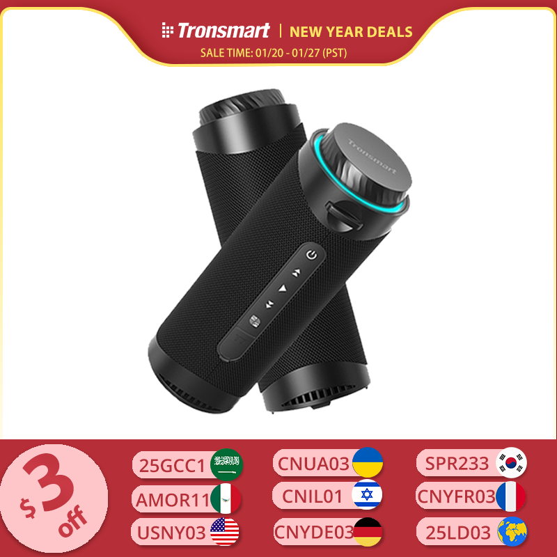 【DoBrasil】 Caixa de Som Bluetooth Tronsmart T7