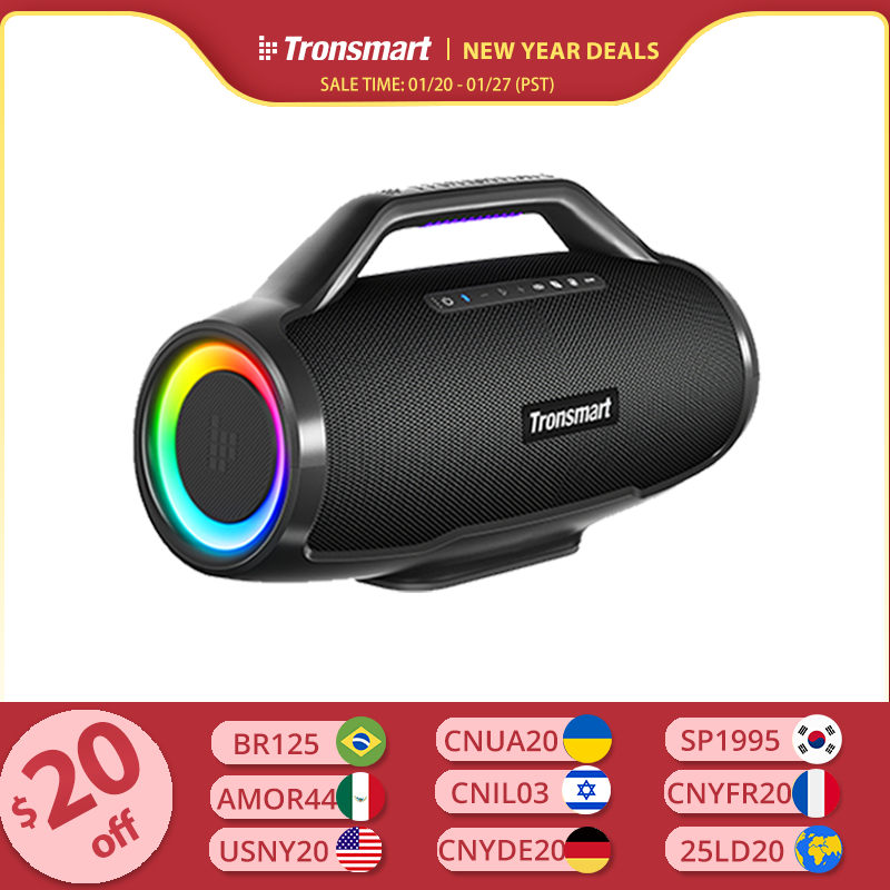 【DoBrasil】Caixa de som Tronsmart Bang Max 130W IP66