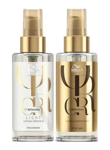 Kit Wella Pro Oil Reflections - Óleo Capilar E Óleo Light