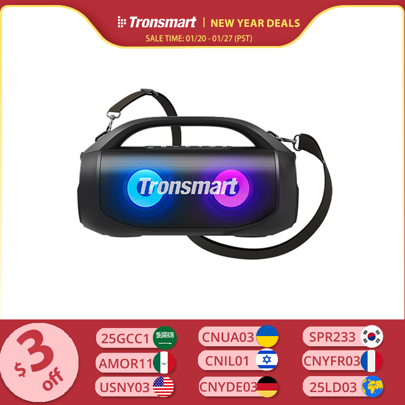 [DoBrasil] Caixa de Som Tronsmart Bang SE - Bluetooth 5.3, 24h de Som