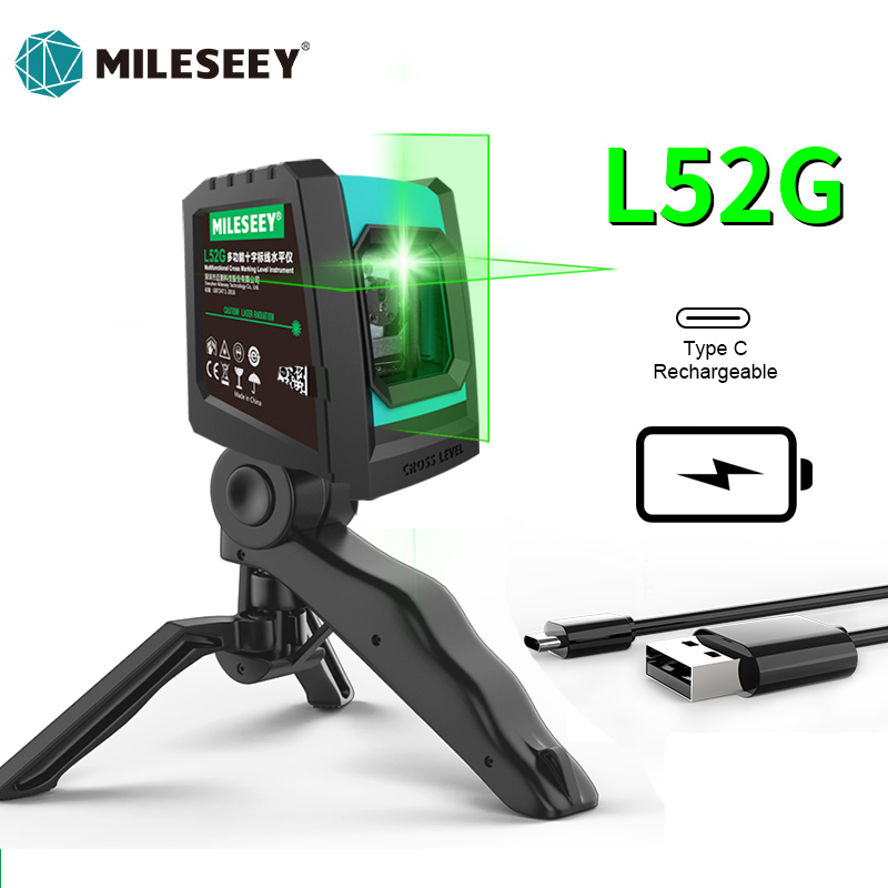 [Do Brasil] Nível Laser 360 L52R Profissional MILESEEY