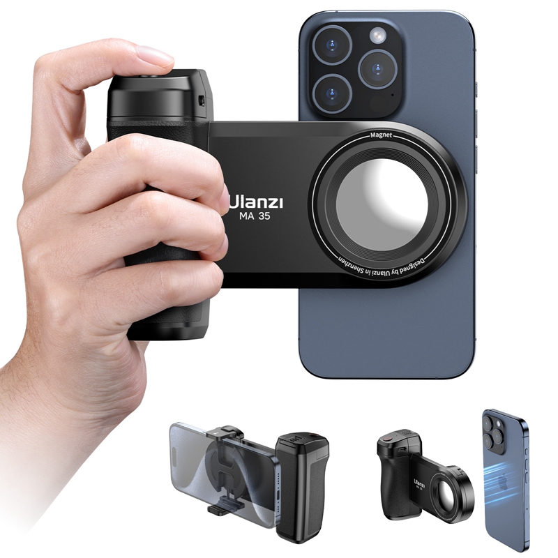 [Com Taxa] Grip Magsafe Câmera Bluetooth ULANZI