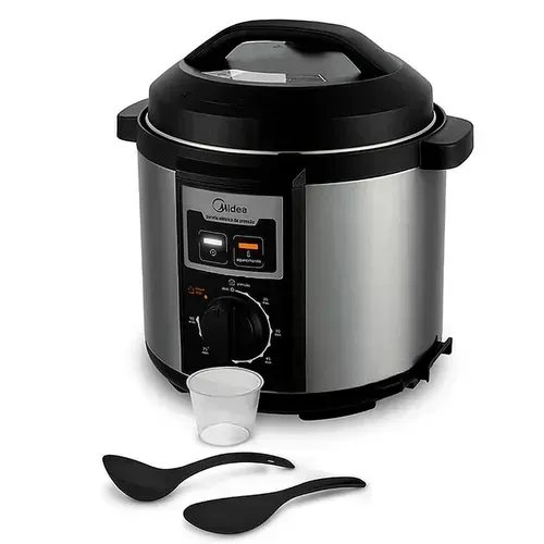 Panela de Pressão Elétrica Midea 6L 1000W 127V - PPB71