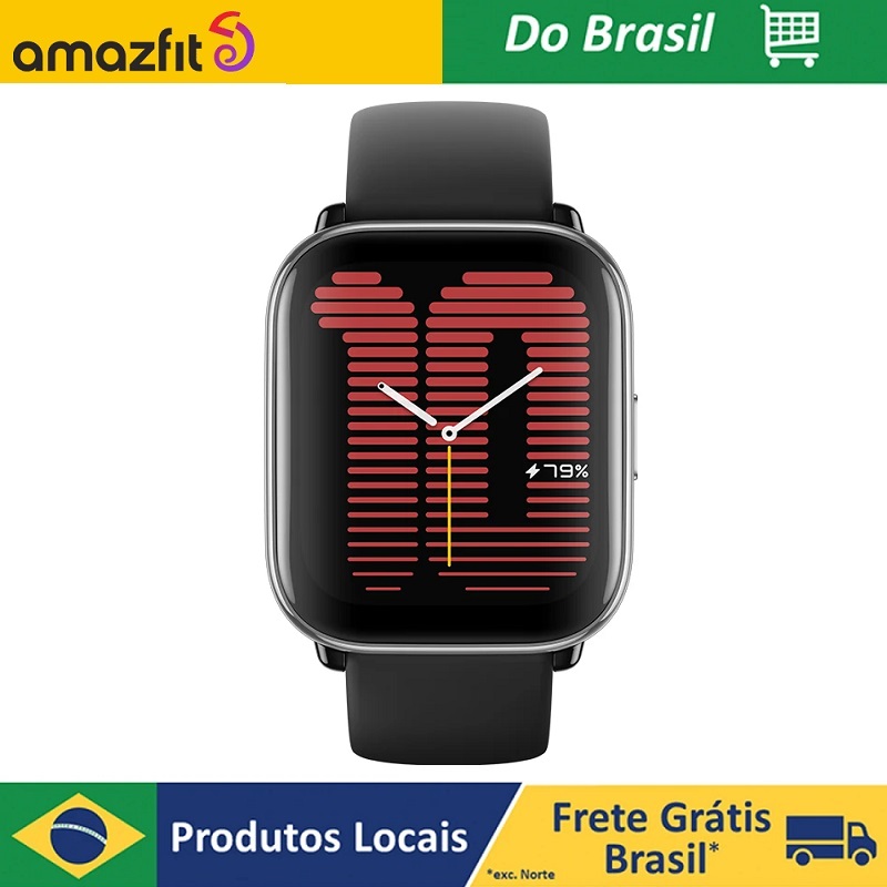 [Do brasil] Relógio Inteligente GPS 42mm Bateria 14d Amazfit Active
