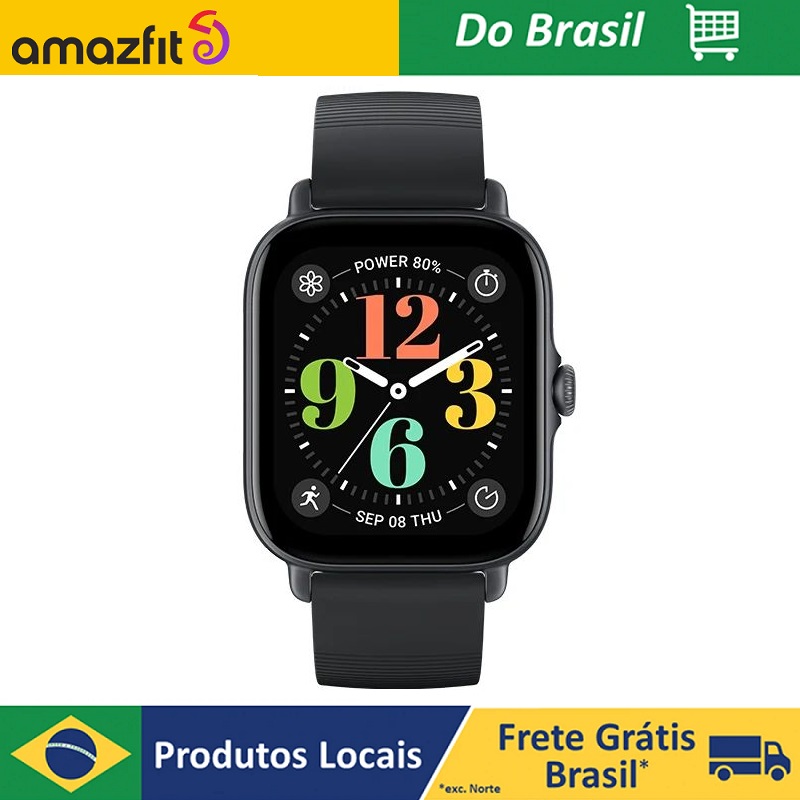 [Do brasil] Relógio Inteligente 1.65” Amazfit GTS 4 Mini