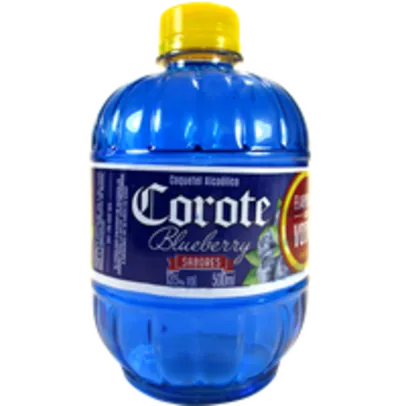 Coquetel Alcoólico Blueberry Corote Garrafa 500ml