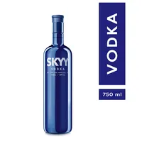 Vodka Destilada Skyy Garrafa 750ml