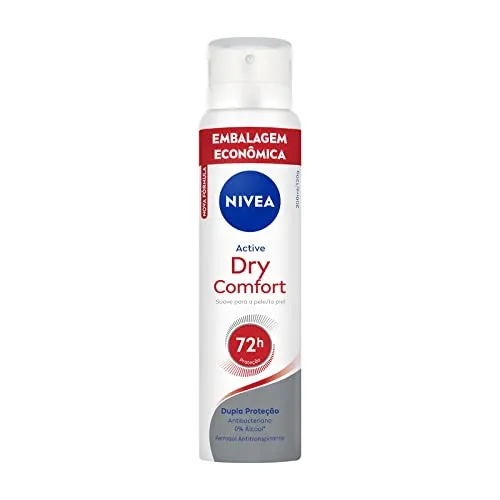 [REC/ LV3 PG2] NIVEA Desodorante Dry Comfort 200ml - Proteção eficaz de 48 horas contra suor e mau odor