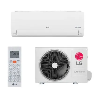 Ar Condicionado Split LG Hi Wall Inverter Voice +AI 24.000 BTU/h Frio Monofásico Branco S3-Q24K231B - 220V