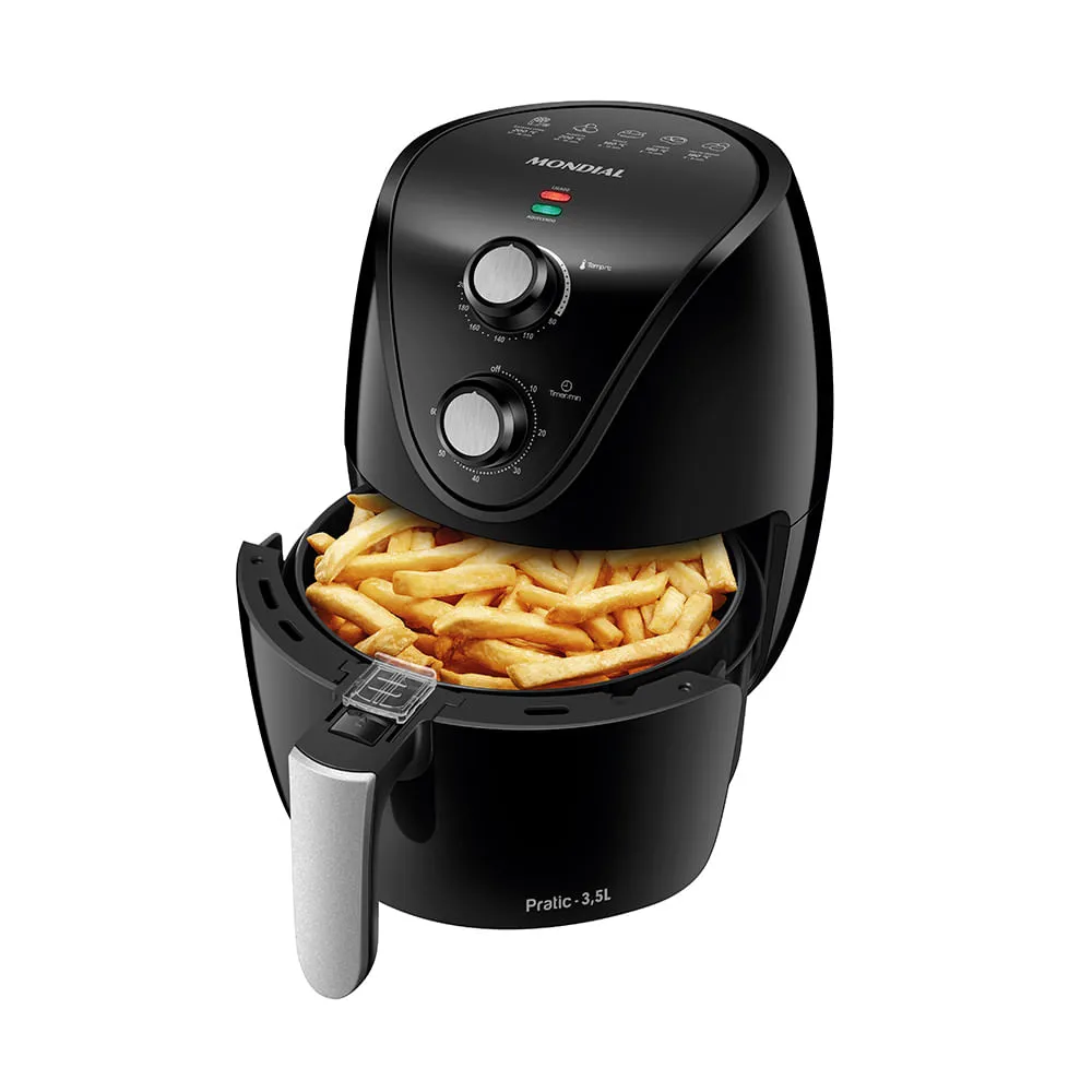 Fritadeira Sem Óleo Air Fryer New Pratic Mondial Af-31 127v