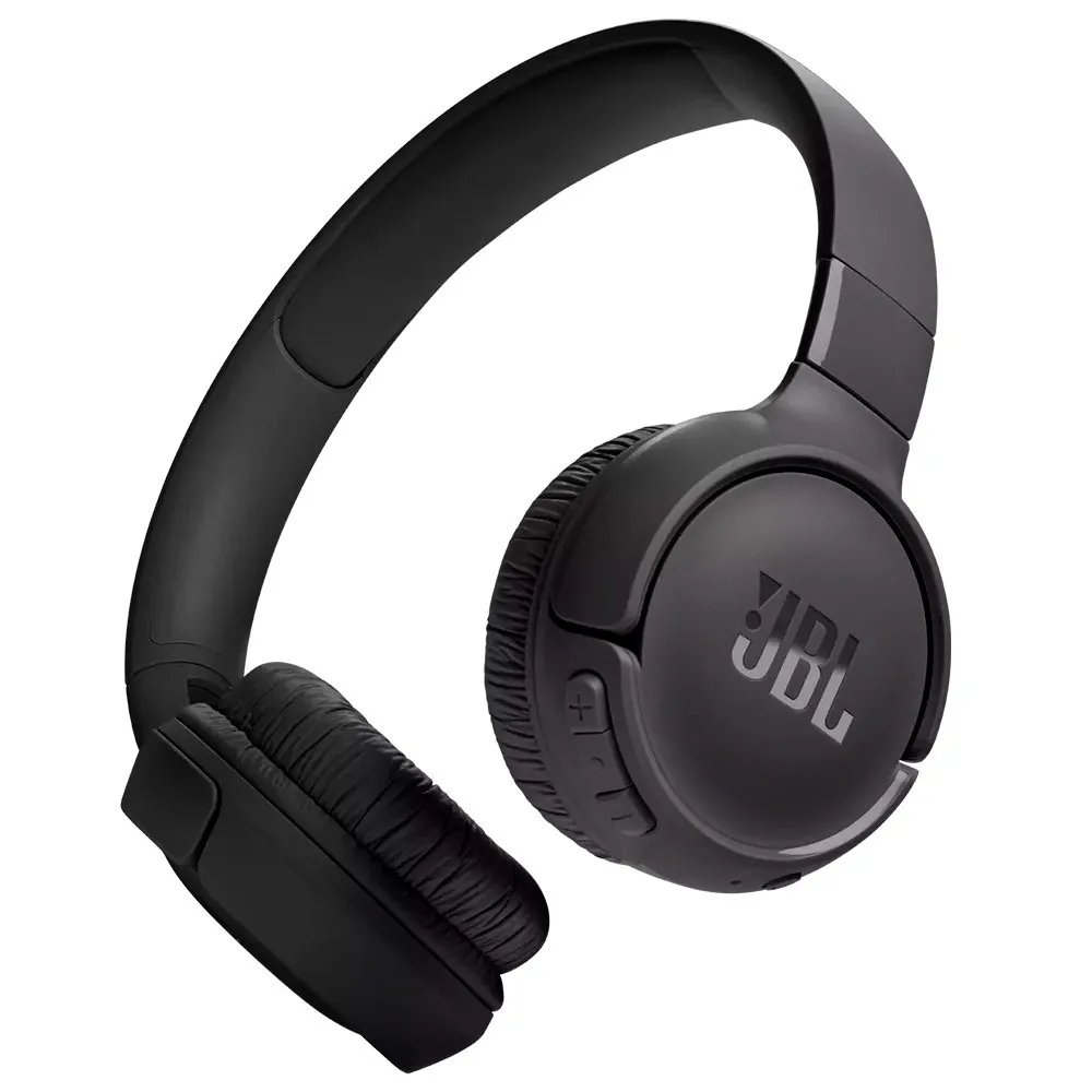 Fone de Ouvido Sem Fio JBL Tune 520bt On-Ear Pure Bass Bluetooth Preto