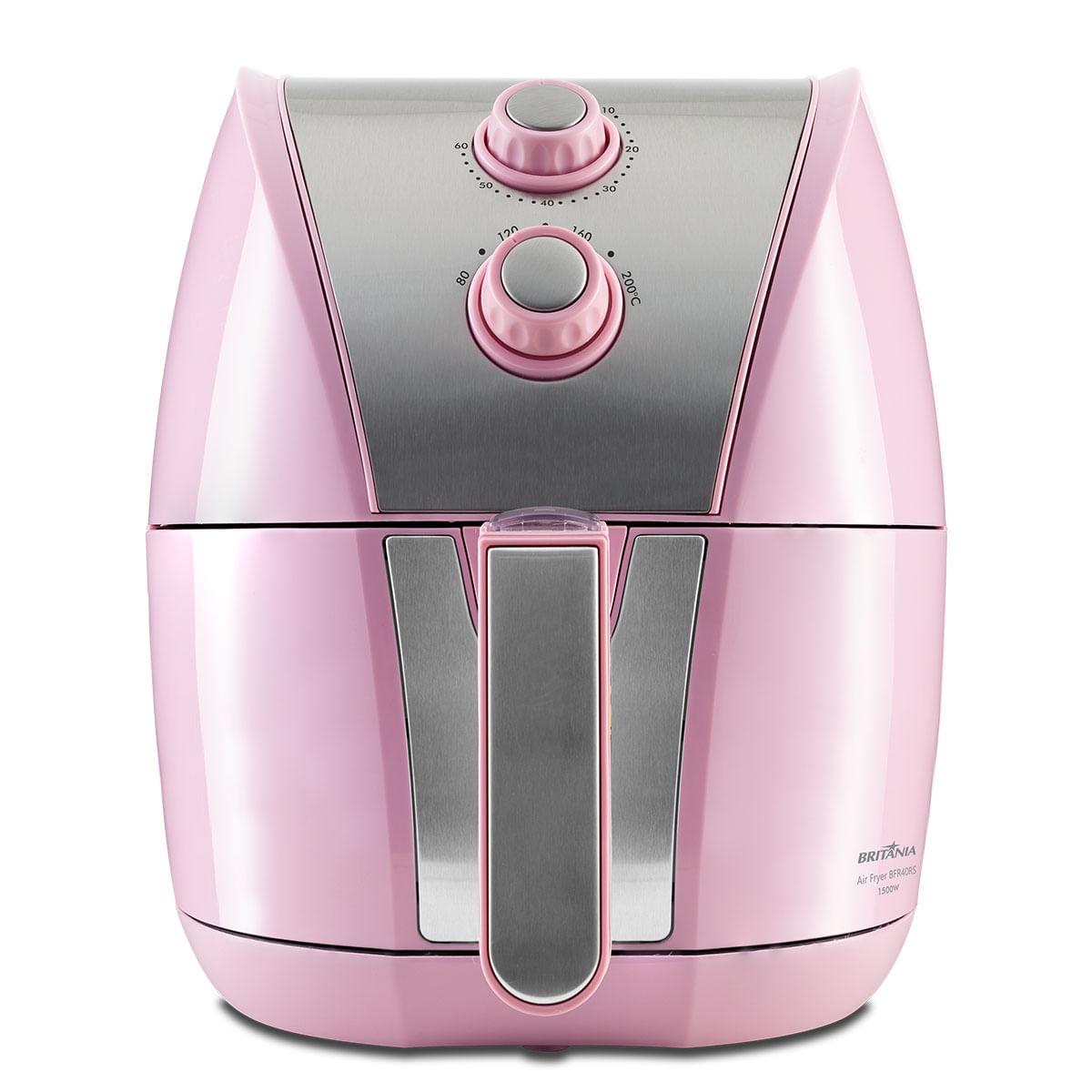 [Outlet] Air Fryer Rosa Britânia 5L Antiaderente 1500W BFR40RS - 220v
