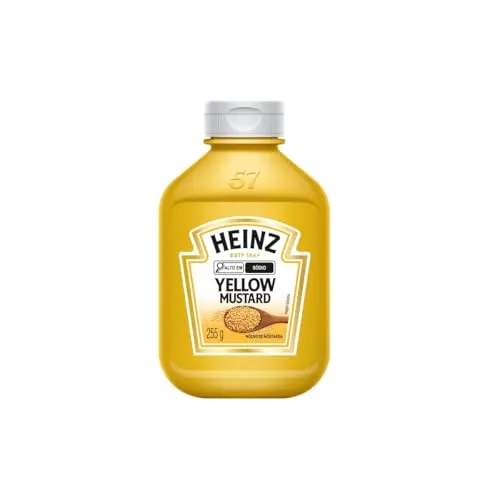 (+ por - R$10,12 / Rec) Heinz Mostarda Tradicional 255G