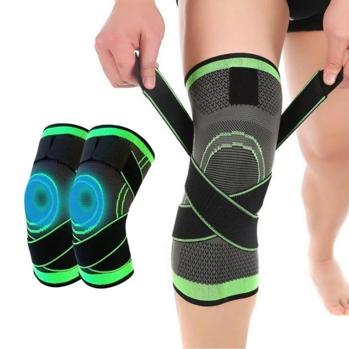 Joelheira Estabilizadora de compressão 360º Ortopédica Lesão