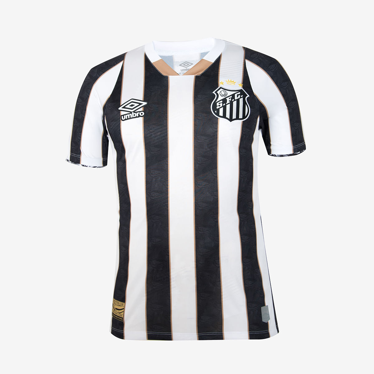 [P] Camisa Santos Masculina Umbro Of. 2 2024 Torcedor