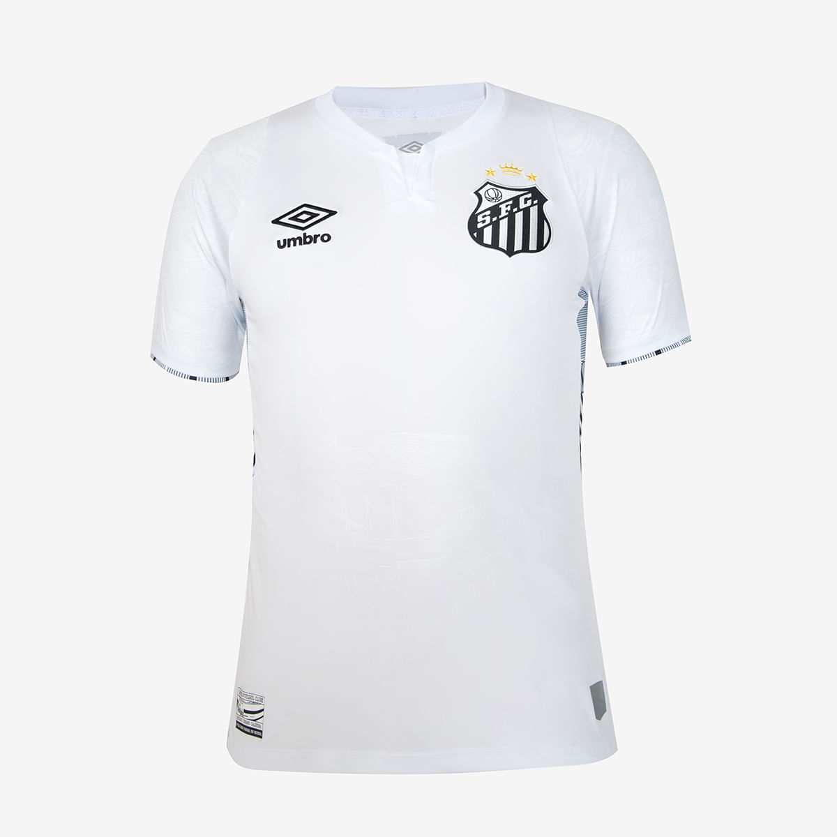 [P] Camisa Santos Masculina Umbro Of. 1 2024 Torcedor