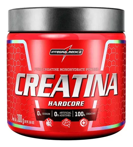 Creatina Monohidratada 100% - 300g Integralmédica Sabor Neutro