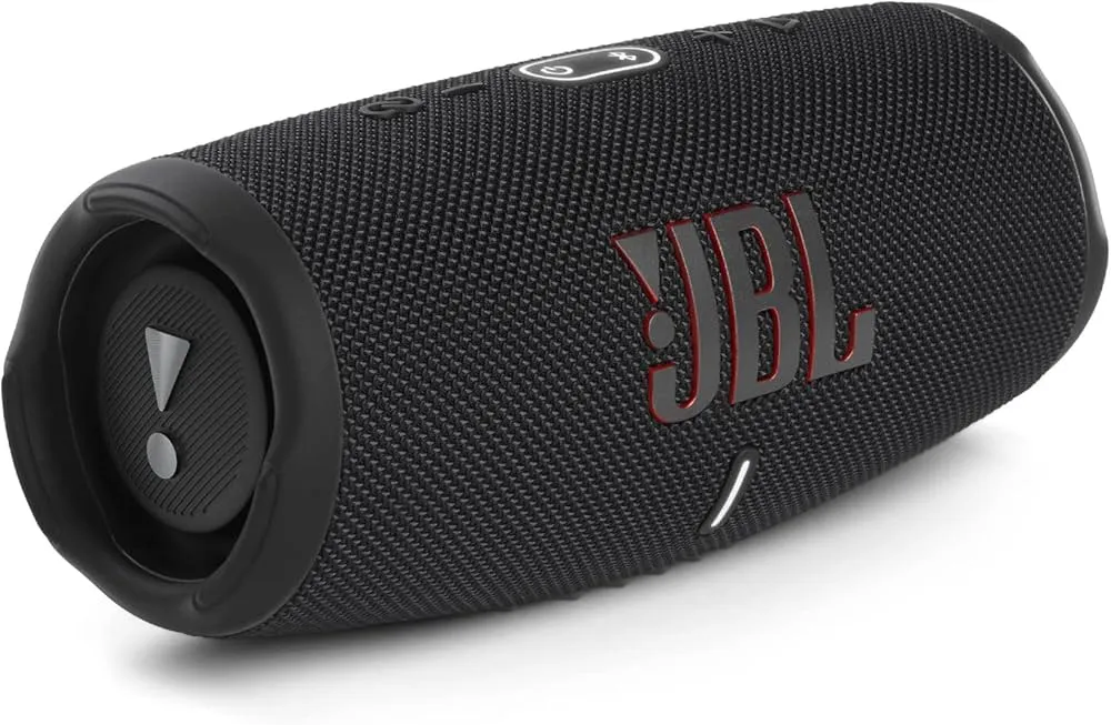 Caixa de Som Bluetooth JBL Charge 5, 30W RMS, USB-C, Resistente à Água, Preto - 28913426