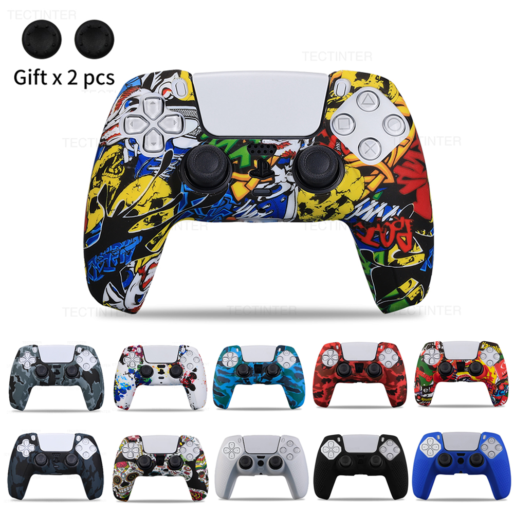 [Com Taxa] Capa Silicone Antiderrapante Controle PS5