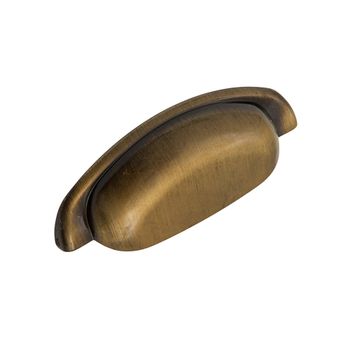 Puxador Concha CZM04 96mm Antique Zamac Criativa