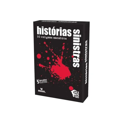 Galápagos, Histórias Sinistras 1, Jogo de Cartas para Amigos, a partir de 2 jogadores, 15 minutos por partida