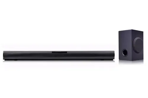 Soundbar LG SQC1 160W RMS 2.1 Canais Sem Fios Bluetooth Óptico USB Auto Sound Engine ASE e Adaptive Sound Control ASC