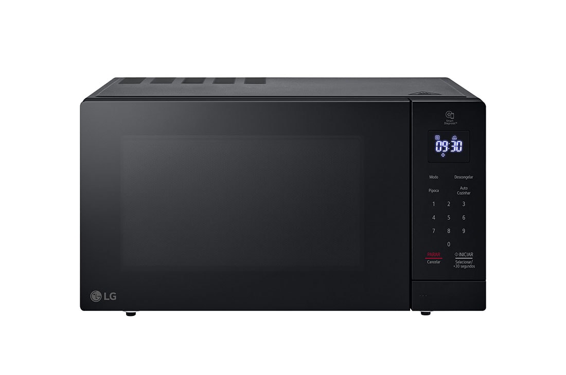 Micro-ondas LG Grill NeoChef 30 litros Preto Limpa Fácil MG3035DS - 127v