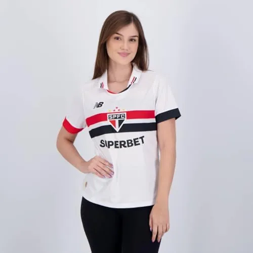 Camisa Fem. Nb Home Spfc 2024 Torcedor C/P