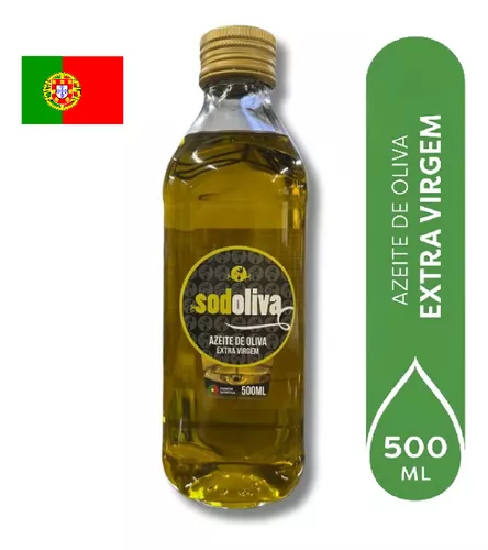 Azeite De Oliva Extra Virgem Português Sodoliva Vidro 500ml