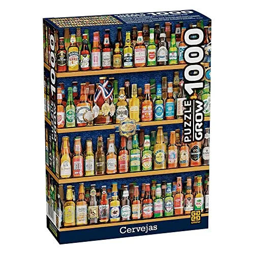 Quebra-cabeça 1000 peças Cervejas - Grow