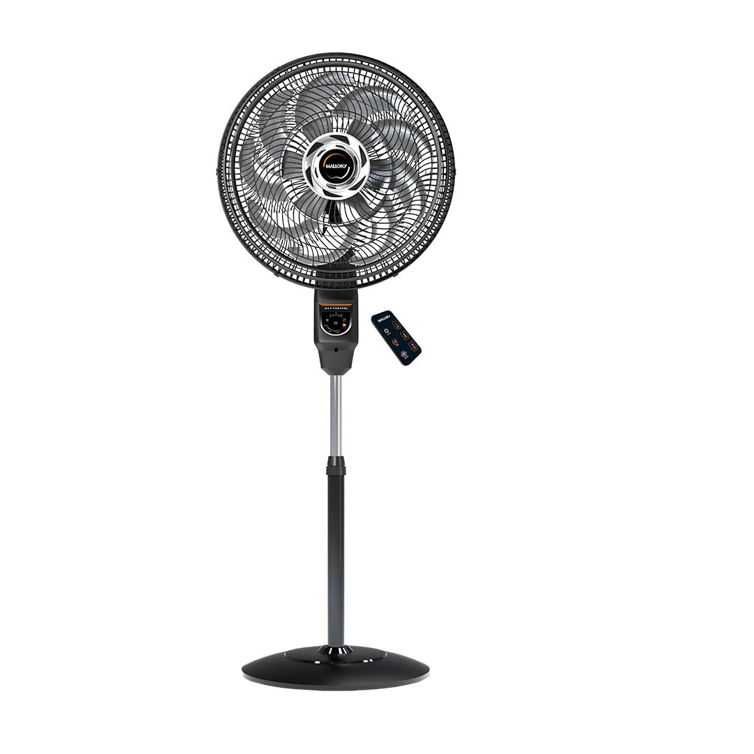 Ventilador de Coluna com Controle Mallory 40Cm Max Control Preto 220v