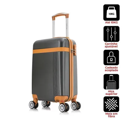 Mala de bordo vinho pequena Bruges Swiss Move