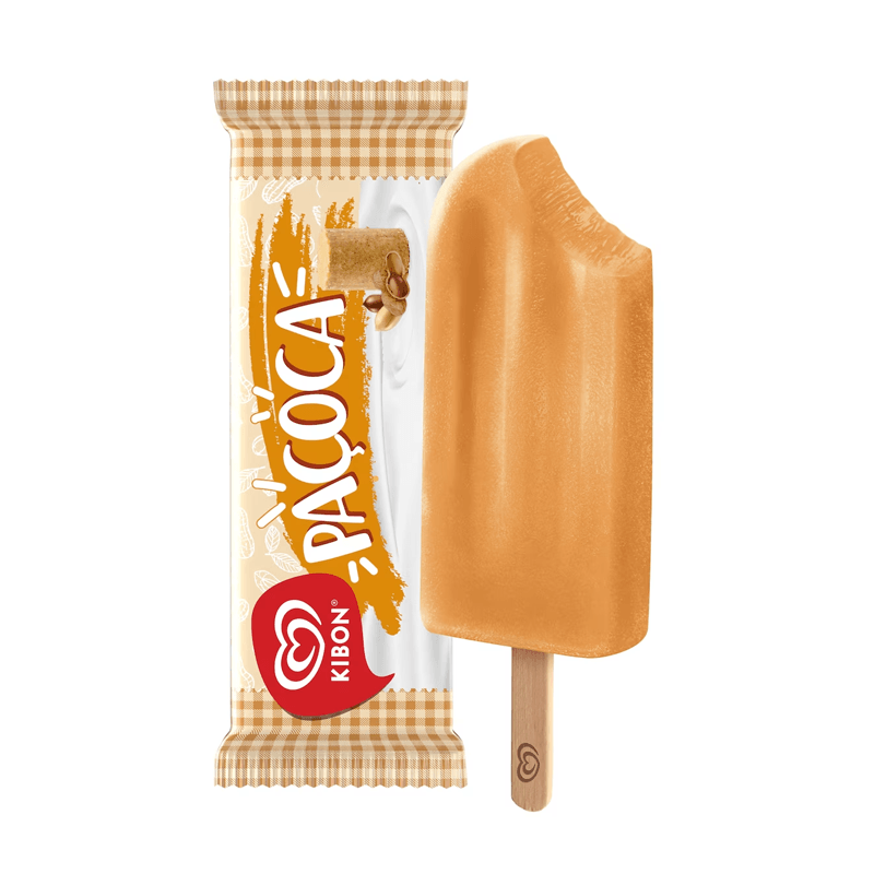 [Regional] Sorvete Picolé Kibon Paçoca 55g